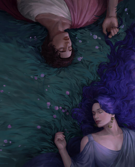 BACKGROUND sketch (grass, field) - 50 usd